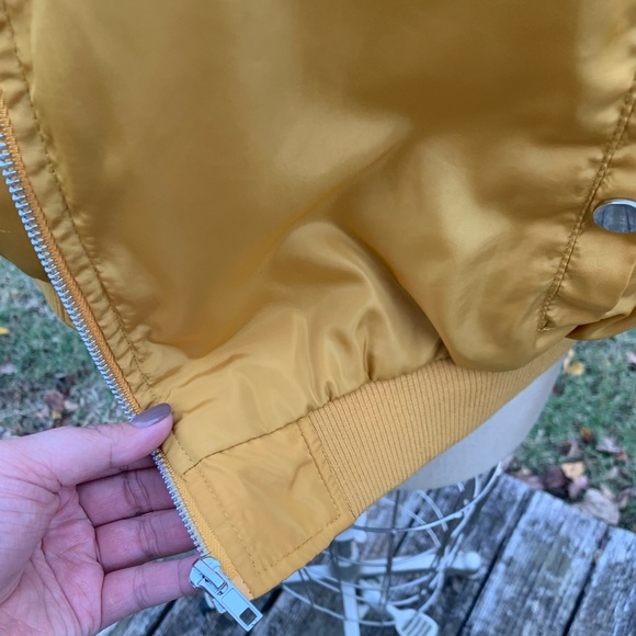 Yellow Rainbow Bomber Jacket - Picture 6 of 10